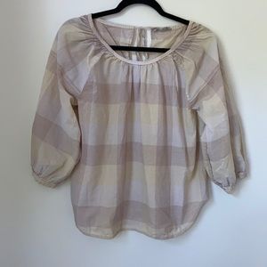 Everlane Peasant Top